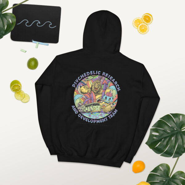 Psychedelic Research Unisex Hoodie - Image 4