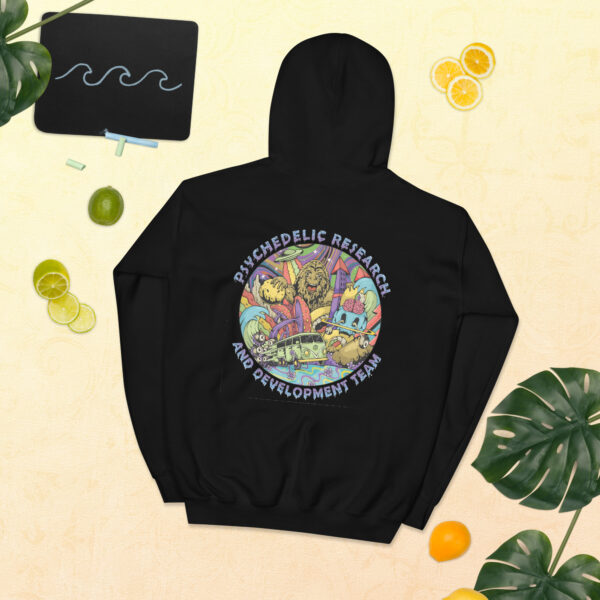 Psychedelic Research Unisex Hoodie - Image 3