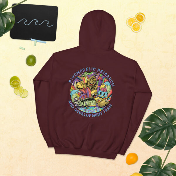 Psychedelic Research Unisex Hoodie - Image 11