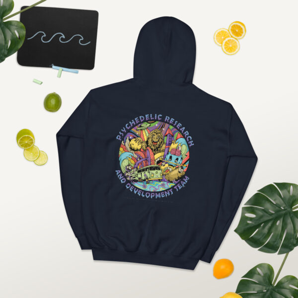 Psychedelic Research Unisex Hoodie - Image 8