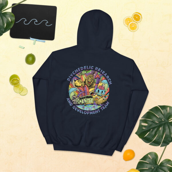 Psychedelic Research Unisex Hoodie - Image 7