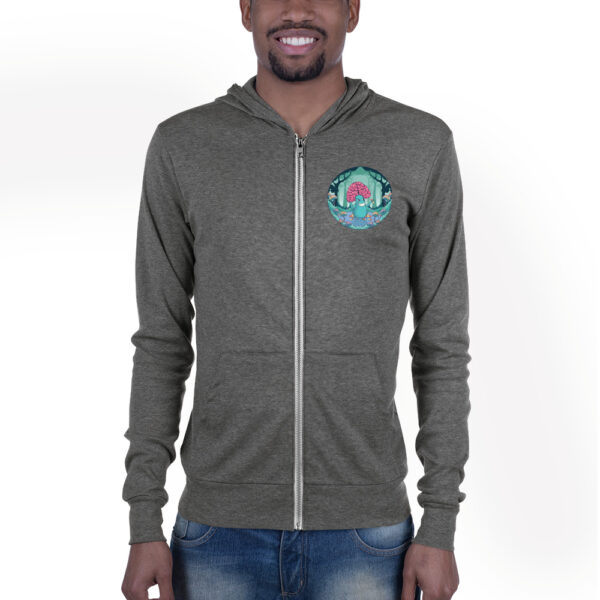 Myco x Ello Farms Unisex zip hoodie - Image 5